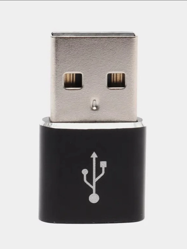 Переходник-адаптер, с Type-C на USB-A