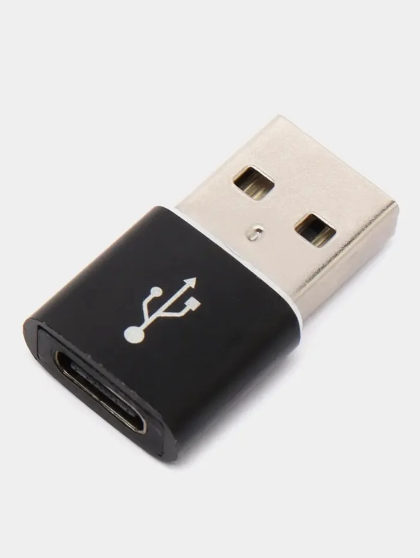 Переходник-адаптер, с Type-C на USB-A
