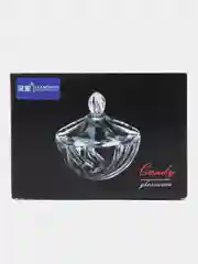 Белый сахарница, ваза для варенья
