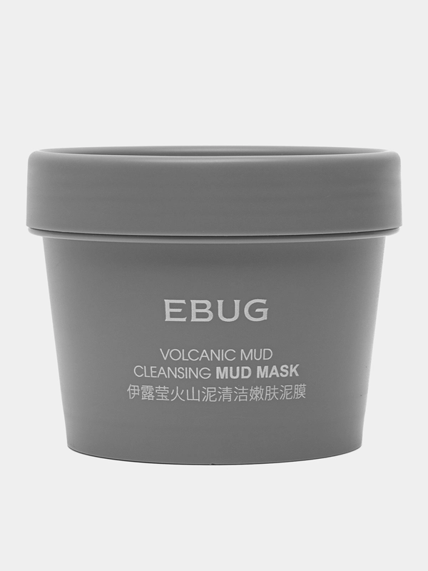 EBUG/Охлаждающая грязевая маска/С экстрактом Зеленого Чая/Green Tea/100 г