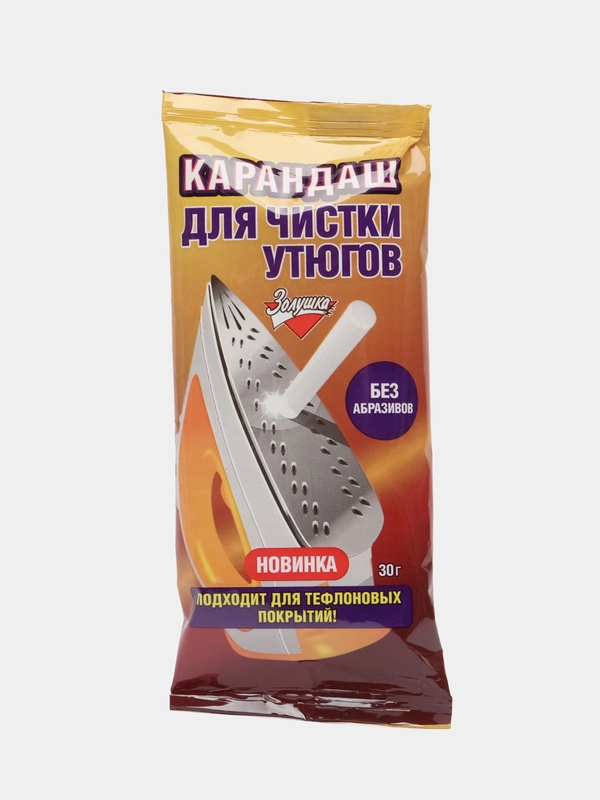 Карандаш для чистки утюгов Золушка, 30г, разное количество