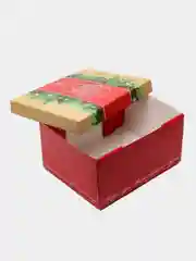 Медный коробки подарочные новогодние. Большие 31,5*25,6*16,1 см
