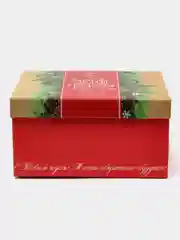 Медный коробки подарочные новогодние. Большие 31,5*25,6*16,1 см
