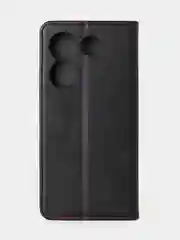 Угольный чехол-книжка GQ для Tecno Camon 20 Pro, 5G, из высококачественной искусственной кожи