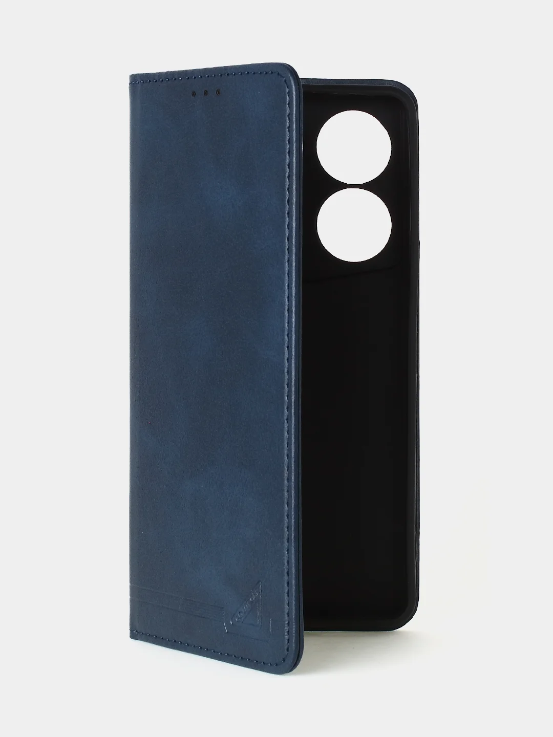 Темно-синий чехол-книжка GQ для Tecno Camon 20 Pro, 5G, из высококачественной искусственной кожи