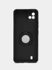 Чехол на Realme C11 / C15 / C21Y / C25 / C25S / C31, магнитный, с кольцом, Реалми