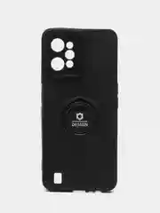 Чехол на Realme C11 / C15 / C21Y / C25 / C25S / C31, магнитный, с кольцом, Реалми