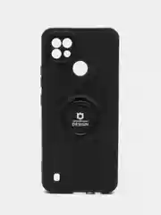 Чехол на Realme C11 / C15 / C21Y / C25 / C25S / C31, магнитный, с кольцом, Реалми