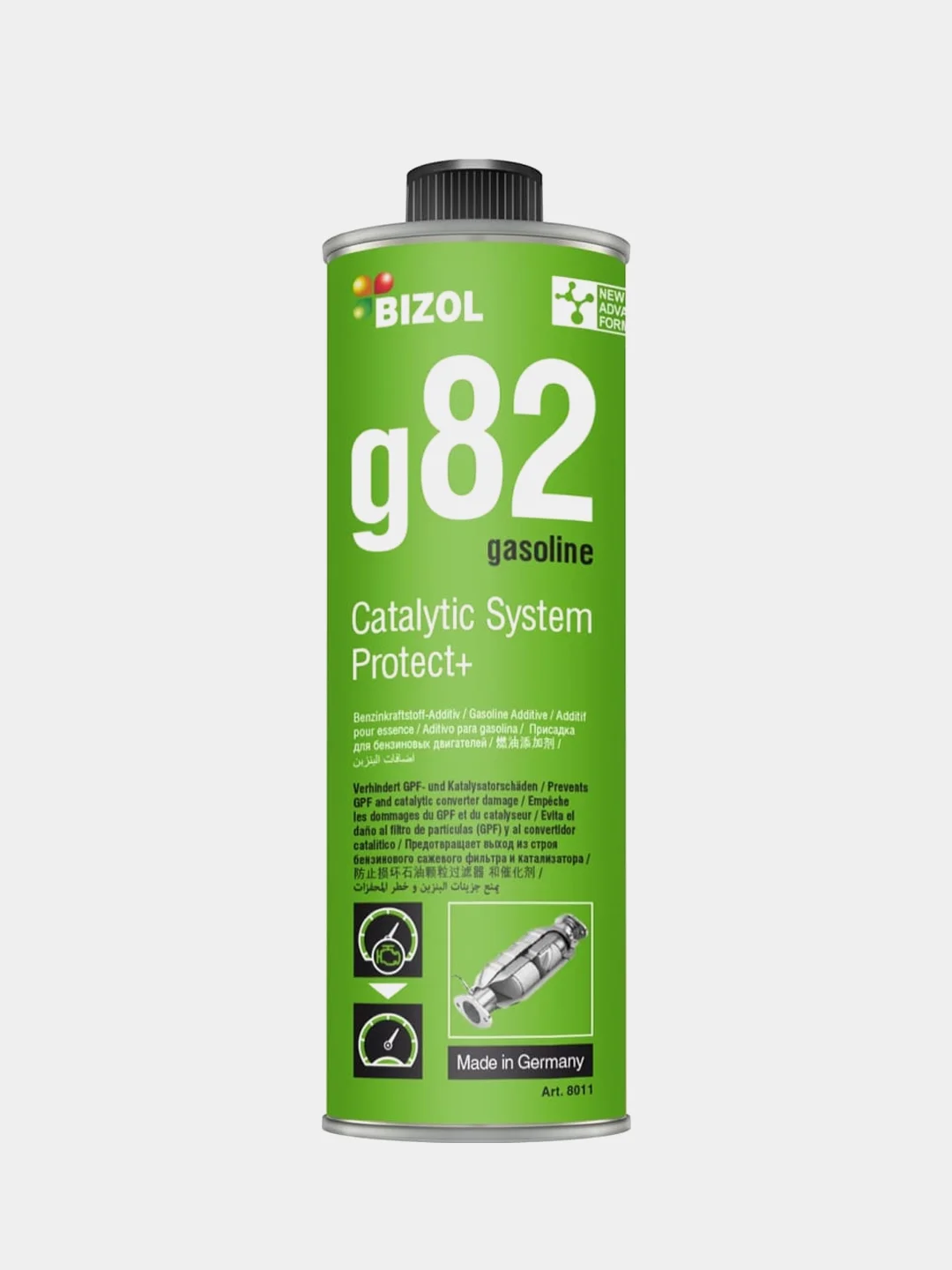 Присадка в топливо для очистки катализатора Bizol Catalytic System Protect+ g82
