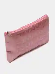 Розовый косметичка женская, дорожная, пенал