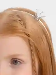 Серебряный ободок