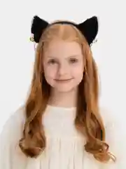 Угольный ободок "Микки-Минни Маус"мышка, ушки Неко кошачьи светящиеся/кошки/аниме,подарок новый год