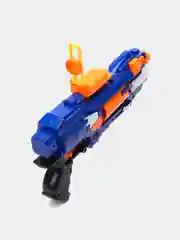 Игрушка автомат-бластер с мягкими пулями