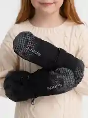 Разноцветный варежки-краги детские, теплые, непромокаемые, 5-8 лет