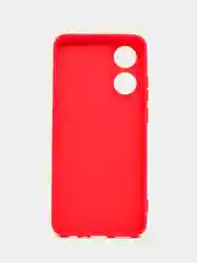 Багровый чехол для OPPO A78 (Оппо А78) , с мягкой подкладкой