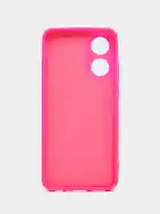 Фуксия чехол для OPPO A78 (Оппо А78) , с мягкой подкладкой