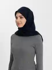 Зеленый мусульманский платок, женский, шифоновый