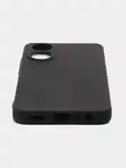 Черный чехол для OPPO A78 (Оппо А78) , с мягкой подкладкой