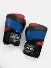 Индиго перчатки боксерские ZTTY, 12 унций