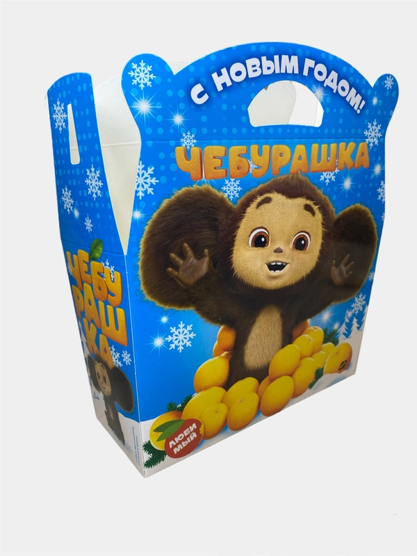 Коробка для конфет Новогодняя 1,5 кг