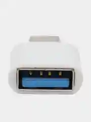 Белый otg переходник Type-C на USB / ОТГ Type-C