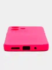 Фуксия чехол для Xiaomi Redmi 12 5G (Сяоми Редми 12), с мягкой подкладкой