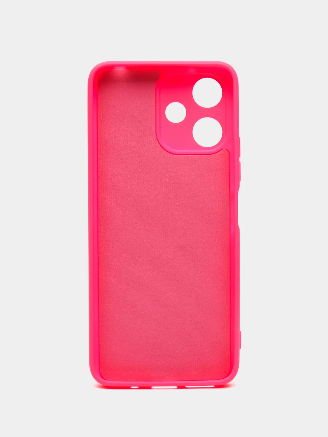 Фуксия чехол для Xiaomi Redmi 12 5G (Сяоми Редми 12), с мягкой подкладкой