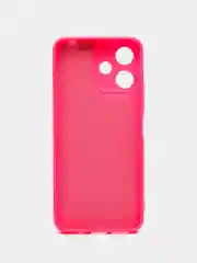 Фуксия чехол для Xiaomi Redmi 12 5G (Сяоми Редми 12), с мягкой подкладкой