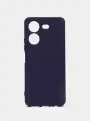 Темно-синий чехол для Tecno Pova 5 (Техно Пова 5), с мягкой подкладкой