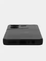 Черный чехол для Tecno Pova 5 (Техно Пова 5), с мягкой подкладкой