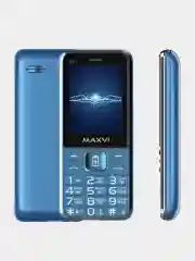 Черный мобильны телефон Maxvi P21, С КАМЕРОЙ, ФУНКЦИЯ POWER BANK, АККУМУЛЯТОР 2500мАч