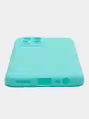Бирюзовый чехол Realme 8 / Realme 8 Pro Реалми 8 / 8 Про силиконовый цветной матовый