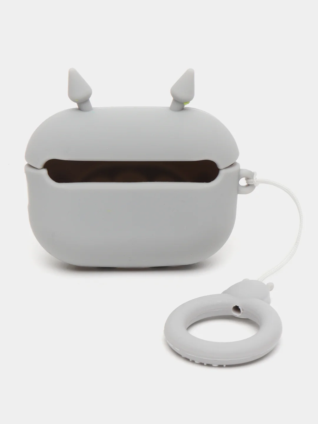 Серый чехол для беспроводных наушников Apple AirPods Pro 2