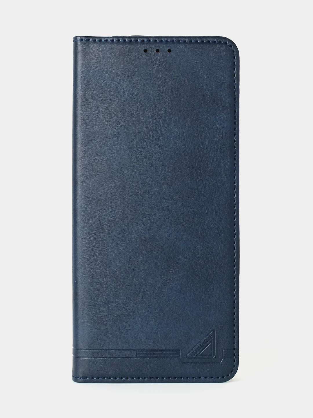 Синий чехол-книжка GQ для Tecno Pova 5 (4G), искусственная кожа
