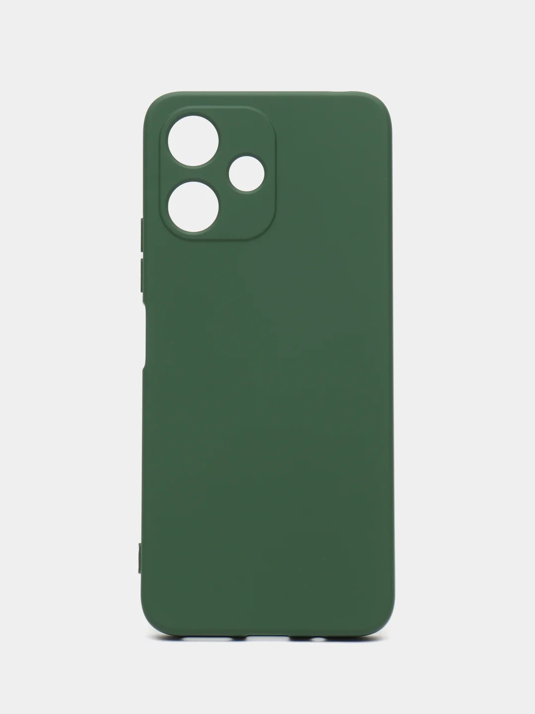 Зеленый чехол для Xiaomi Redmi 12 5G (Сяоми Редми 12), с мягкой подкладкой