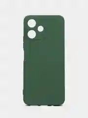 Зеленый чехол для Xiaomi Redmi 12 5G (Сяоми Редми 12), с мягкой подкладкой