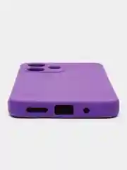 Фиолетовый чехол для Xiaomi Redmi 12 5G (Сяоми Редми 12), с мягкой подкладкой