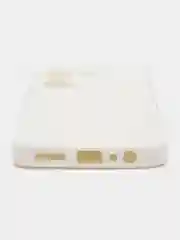 Белый чехол для Tecno Pova 5 (Техно Пова 5), с мягкой подкладкой