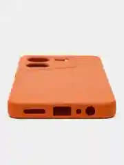 Коричневый чехол для Tecno Pova 5 (Техно Пова 5), с мягкой подкладкой