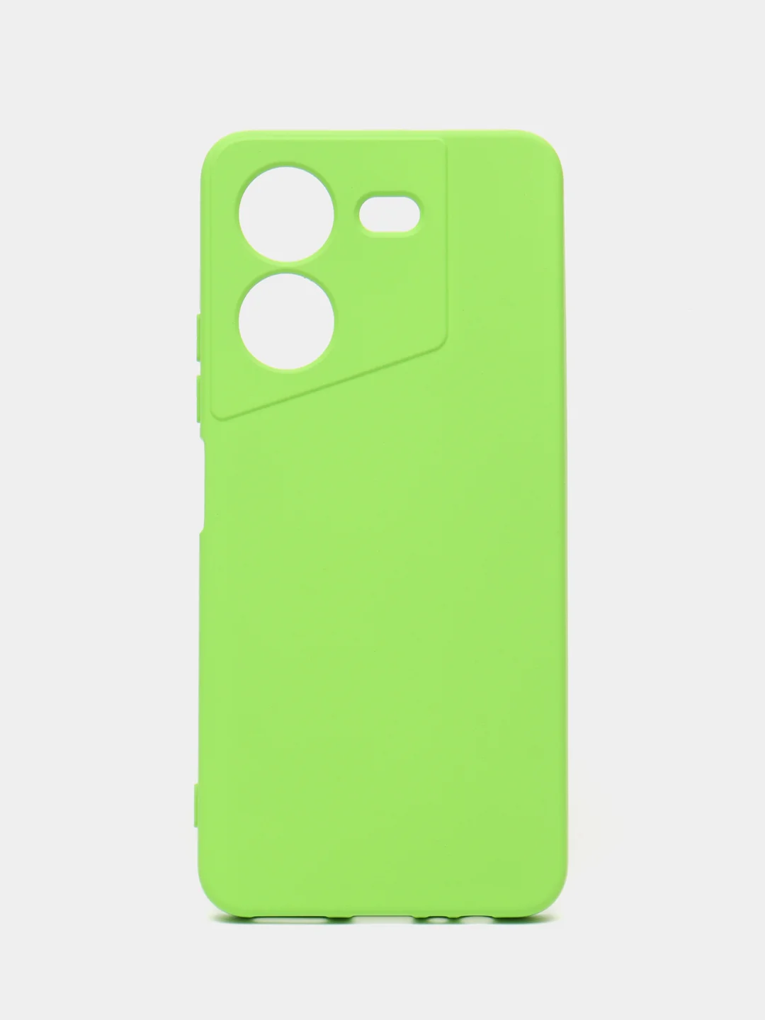 Лайм чехол для Tecno Pova 5 (Техно Пова 5), с мягкой подкладкой
