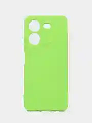 Лайм чехол для Tecno Pova 5 (Техно Пова 5), с мягкой подкладкой