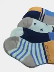 Синий детские носки, 5 пар