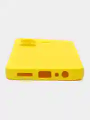 Желтый чехол для Tecno Pova 5 (Техно Пова 5), с мягкой подкладкой