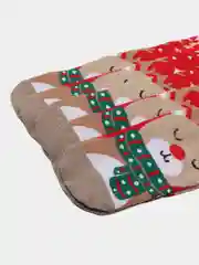 Алый носки новогодние, подарок на новый год