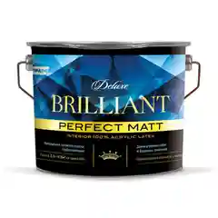 PARADE DELUXE Brilliant Perfect Matt, краска акриловая, интерьерная, белая, 2,7л