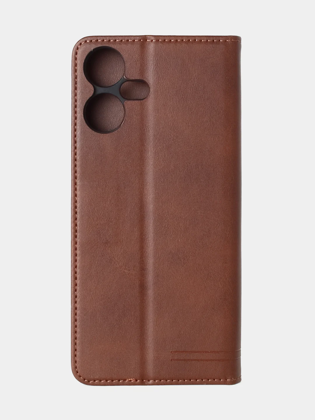 Коричневый чехол-книжка GQ для Tecno Pova Neo 3, из искусственной кожи