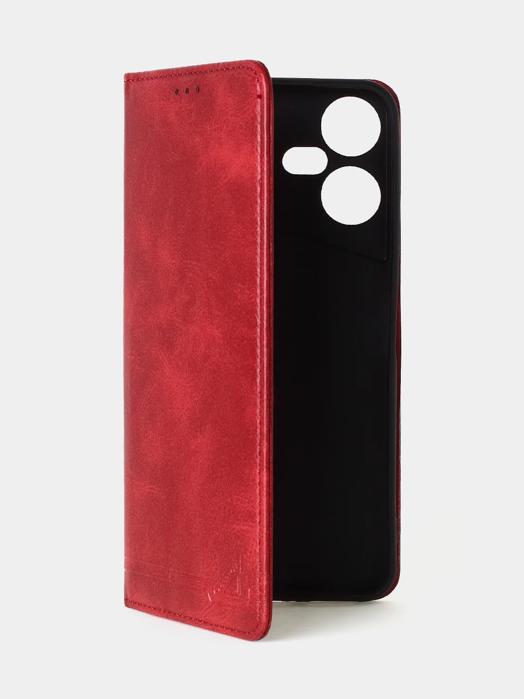 Красный чехол-книжка GQ для Tecno Pova Neo 3, из искусственной кожи