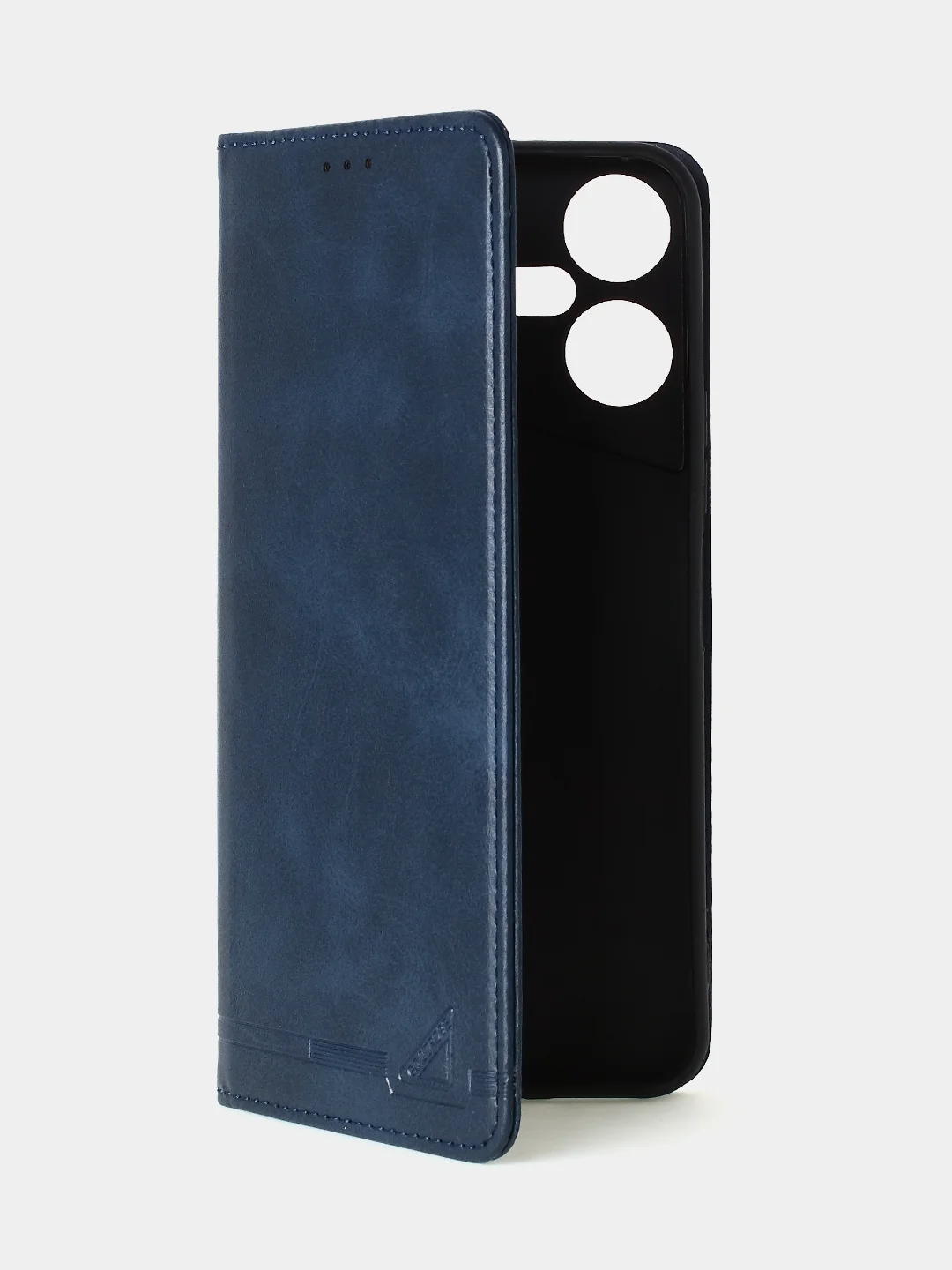 Синий чехол-книжка GQ для Tecno Pova Neo 3, из искусственной кожи