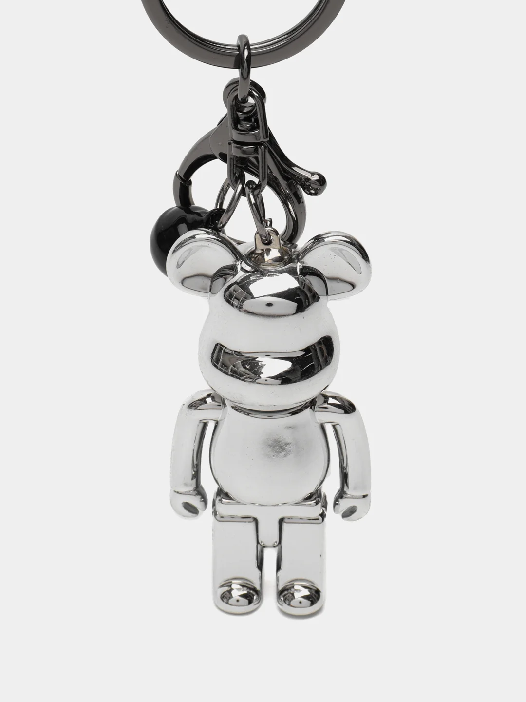 Розовый брелок Bearbrick для ключей, украшение для сумки, рюкзака