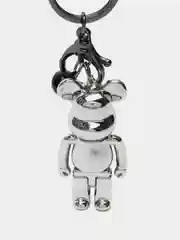 Розовый брелок Bearbrick для ключей, украшение для сумки, рюкзака
